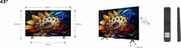 Image du produit TCL 50C655 (50", QLED, 4K, 2024)