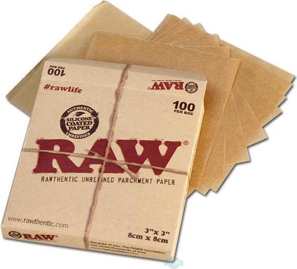 Produktbild HBI RAW Parchment Quadratisch 8cm x 8cm 100stk