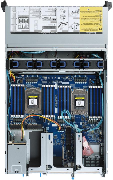 Actual product image Gigabyte R282-Z91 MZ92-FS0 2U DP ROME.