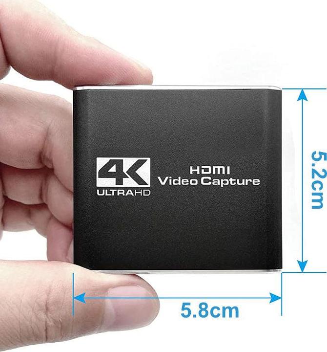 Immagine prodotto Hermex Scheda di acquisizione giochi Scheda di acquisizione video Scheda di streaming Scheda di (Windows, Mac)