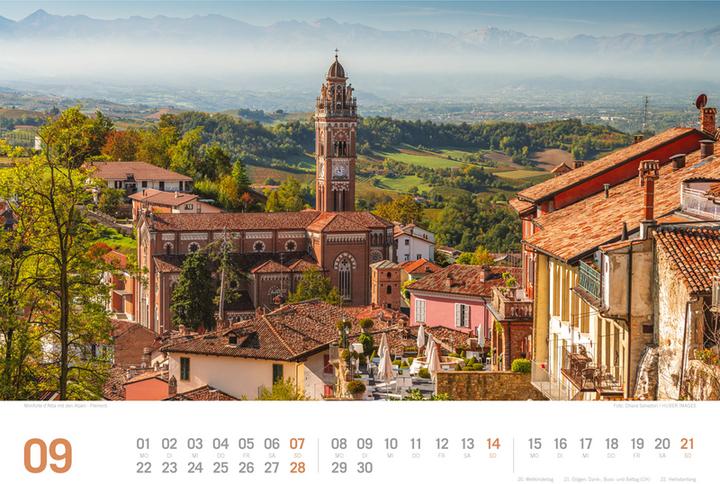 Produktbild Italien - von Venedig bis Sizilien - ReiseLust Kalender 2025 (45 x 33 cm, Harter Einband, Deutsch)