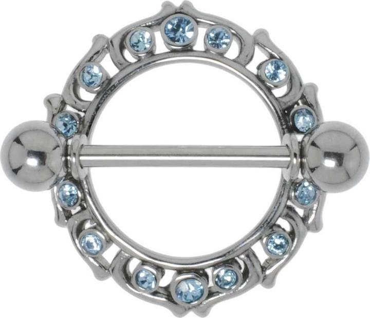 Bleu aqua, Argent