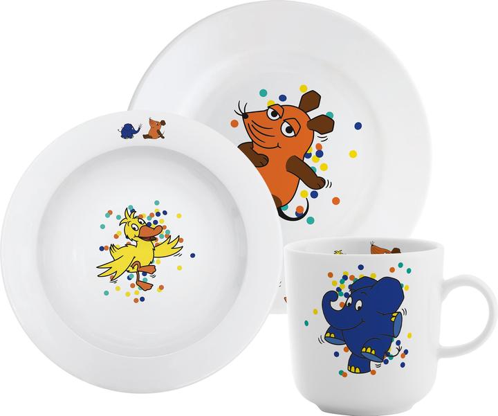 Produktbild Kahla DieMaus Kinderset 3tlg.