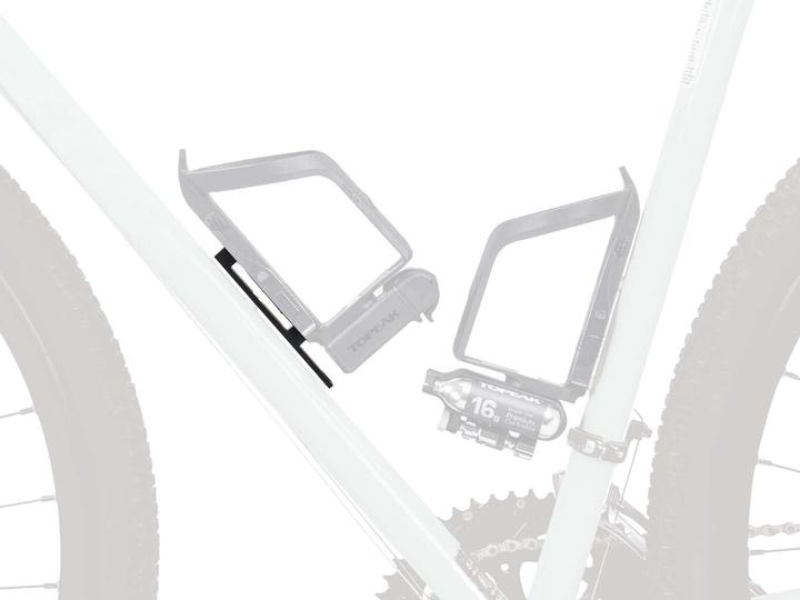 Actual product image Topeak Alt-Position Cage Mount Adapter, Aluminium, Set