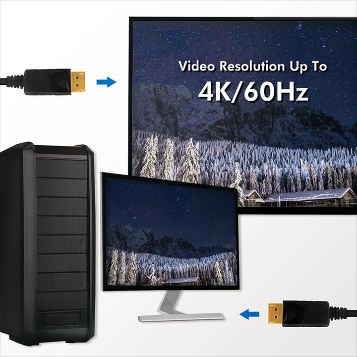 Actual product image LogiLink DisplayPort — DisplayPort (5 m, DisplayPort)
