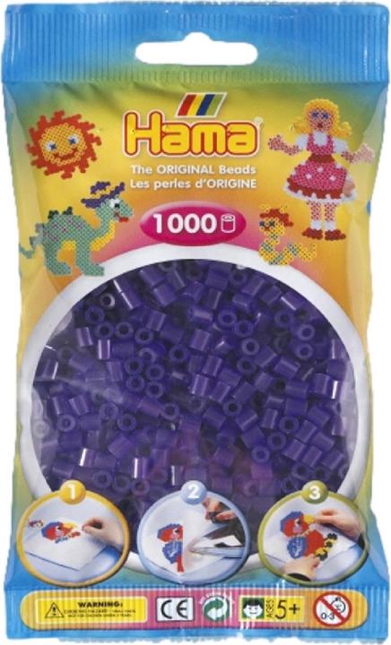 Hama Perlen Hama perles-lilas transparent (024)