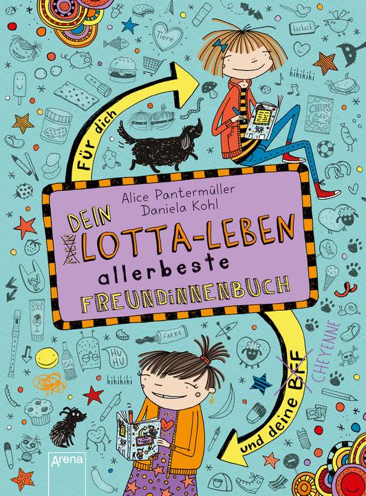 Immagine prodotto Dein Lotta-Leben. Allerbeste Freundinnenbuch. Für dich und deine Cheyenne (Tedesco, Cavolo Daniela, Alice Pantermüller, 2020)