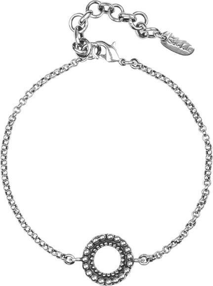 Actual product image Steinkult Alice" bracelet (20 cm, Brass sterling silver oxidised)