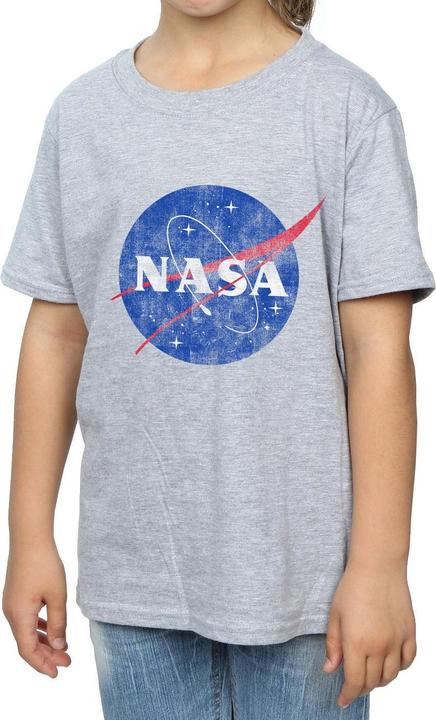 Image du produit Nasa - T-shirt CLASSIC INSIGNIA LOGO DISTRESSED - Fille (140, 146)