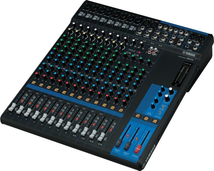 Actual product image Yamaha MG16 mengpaneel 16-kanaals (Studio- and Livemixer)