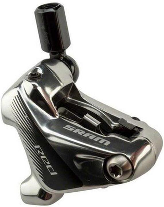 Sram Disc Brake Caliper, Flatmount, Red 22 (Hinterradbremse, Bremssattel)