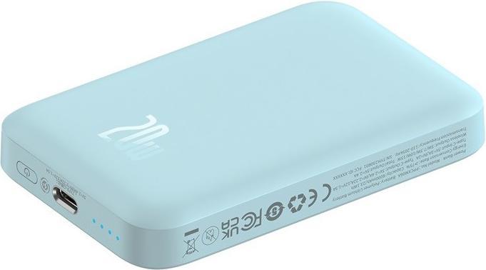 Actual product image Baseus Powerbank mini 6000 mAh 20W (blue) (6000 mAh, 20 W, 20 Wh)