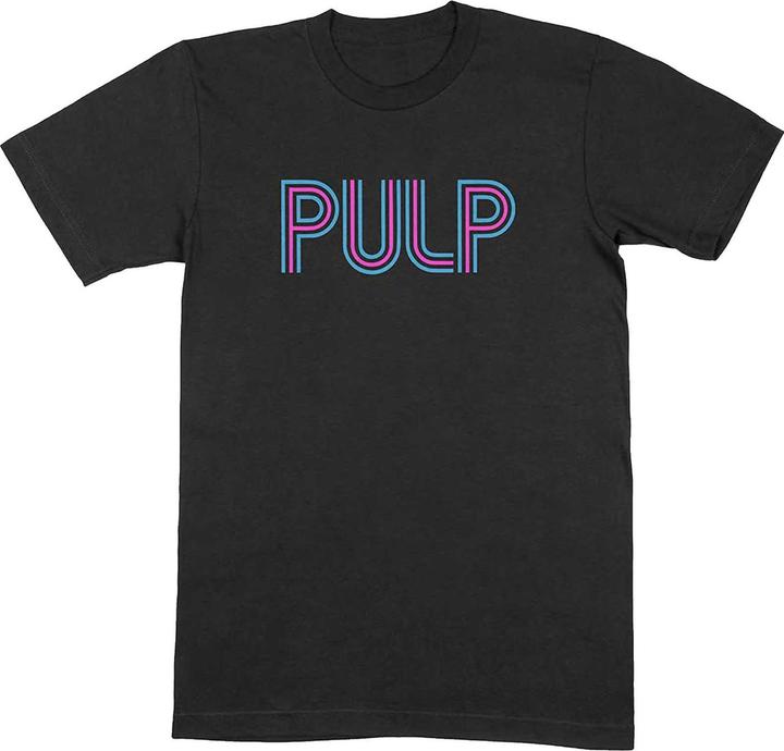 Pulp Unisex Adult Intro Logo Cotton T-Shirt (XL)