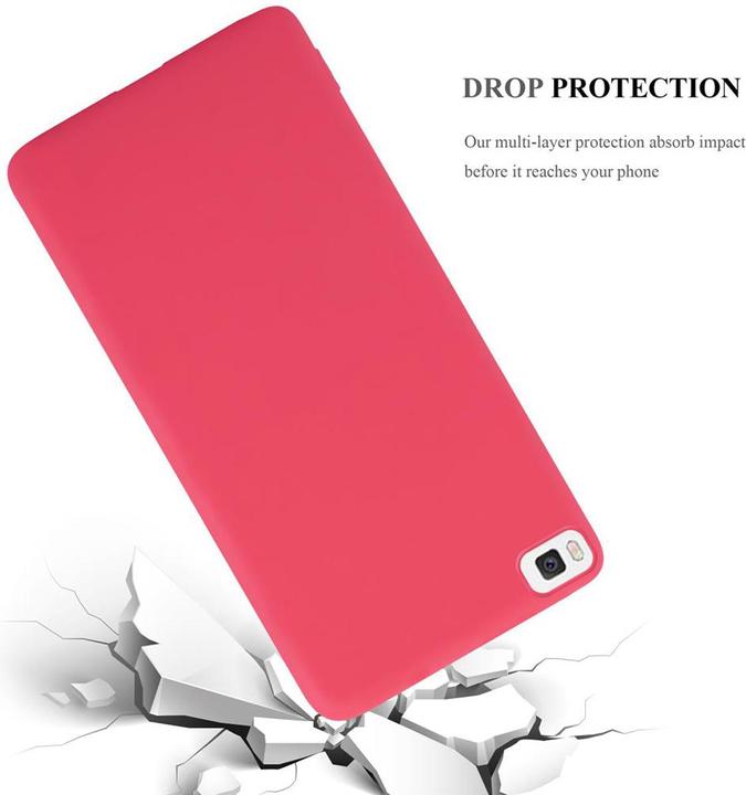 Actual product image Cadorabo TPU Candy Cover (Huawei P8)