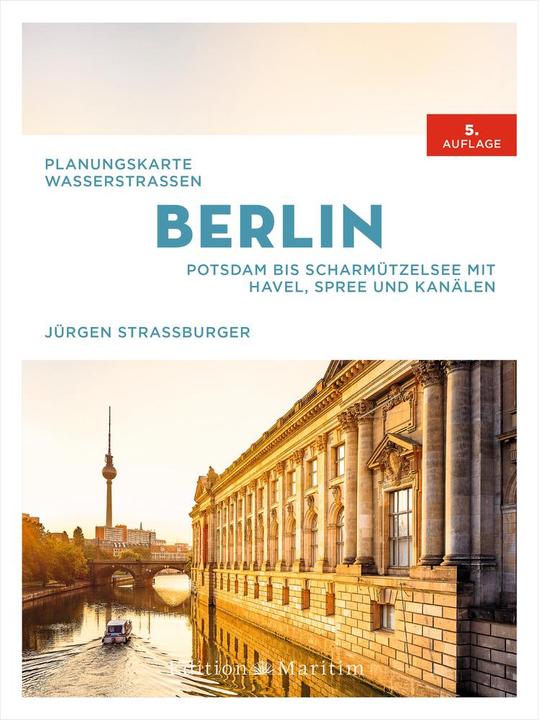 Actual product image Planning map waterways Berlin