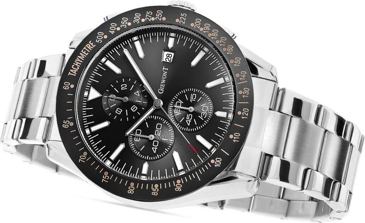 Actual product image Giewont Men's GW8620-1 Chronograph (Chronograph)