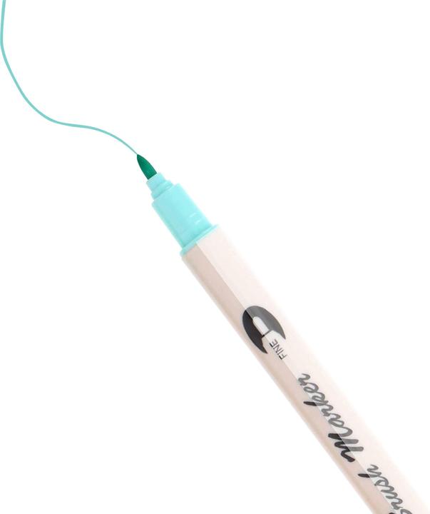 Image du produit Topwrite Felt Tip Brush Double Sided 7p (7 x)