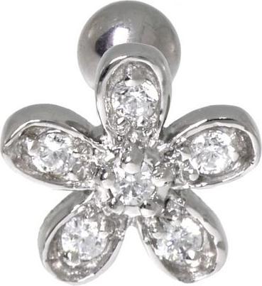 Produktbild Bijouteria Ohrpiercing (Edelstahl, Zirkonia, PVD Beschichtung)