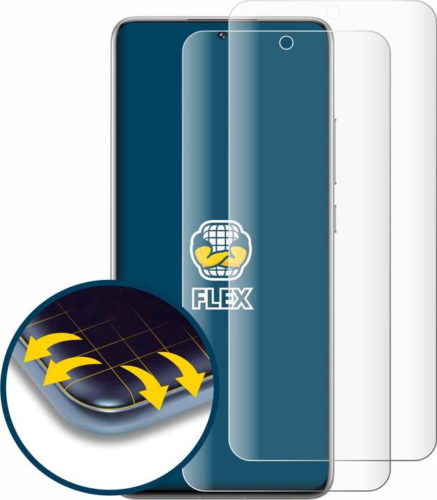 Produktbild BROTECT Fullscreen Schutzfolie Displayschutz Folie Klar Transparent (2 Stück, Xiaomi 12X)