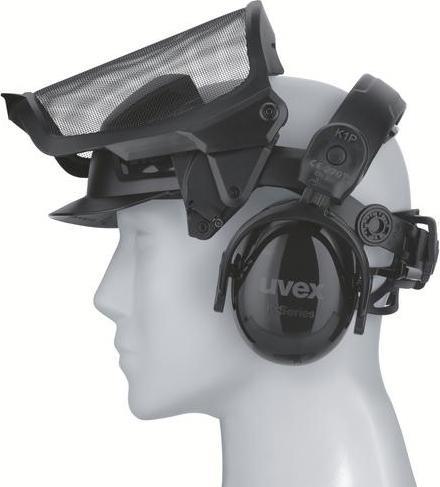 Produktbild Uvex Safety 9790215 Netzvisier Schwarz