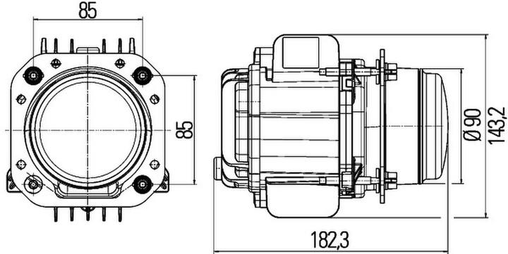 Immagine prodotto Hella Fari DE LED per HYMER