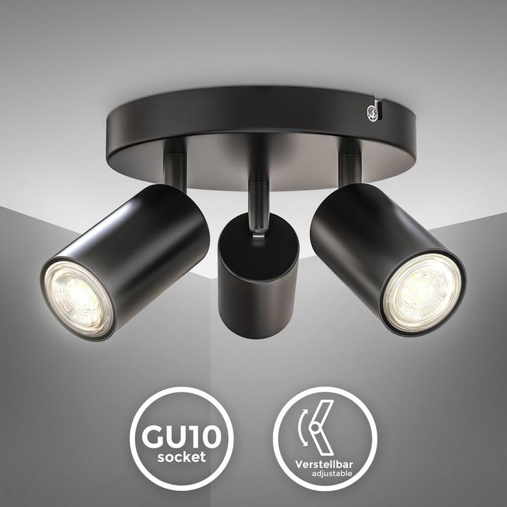 Actual product image B.K.Licht Spotlights, Spots & Surface Mounted Spotlights (GU10)