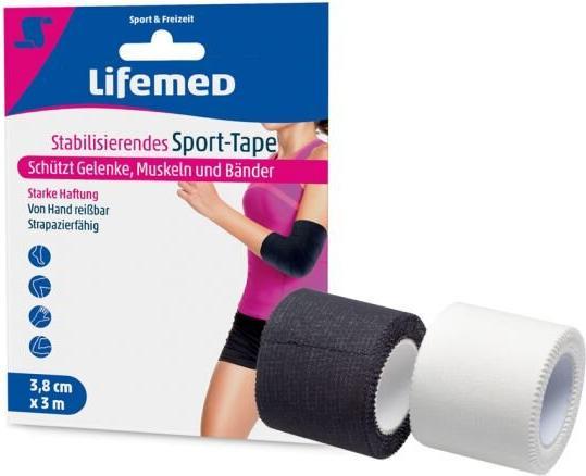 Produktbild Lifemed Stabilisierendes Sport-Tape 3 m x 3,8 cm (3 m)