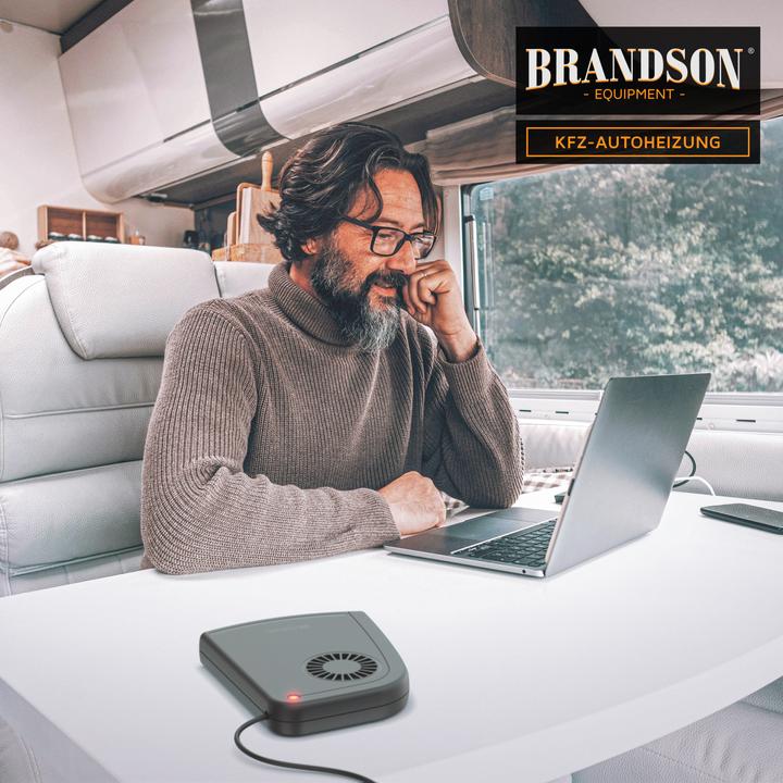 Produktbild Brandson Innenraumheizung, mobile Auto Heizung, Standheizung für PKW & LKW, Entfroster, 1200 W, Heizlüfter