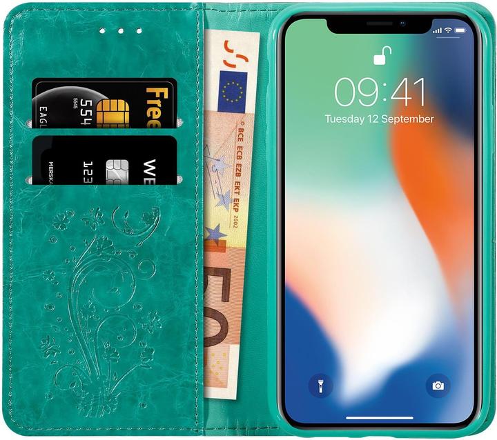 Actual product image Cadorabo Book cover with ornaments (Apple iPhone XS Max)