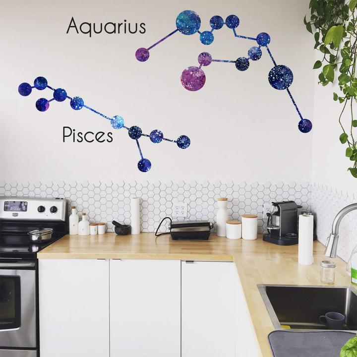 Immagine prodotto Trenddeko Costellazione dei Pesci (90 x 50 cm)
