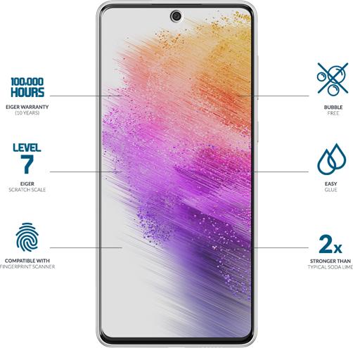 Produktbild Eiger Mountain Glass Clear Edge (1 Stück, Samsung Galaxy A72)