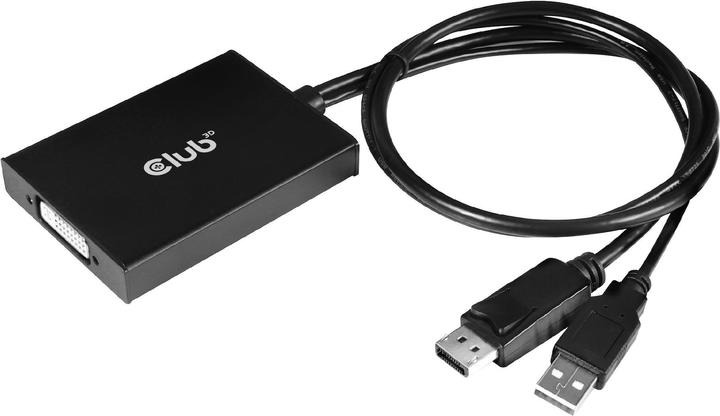 Immagine prodotto Club 3D Da DisplayPort a DVI-D Dual Link HDCP OFF (DVI, 60 cm)