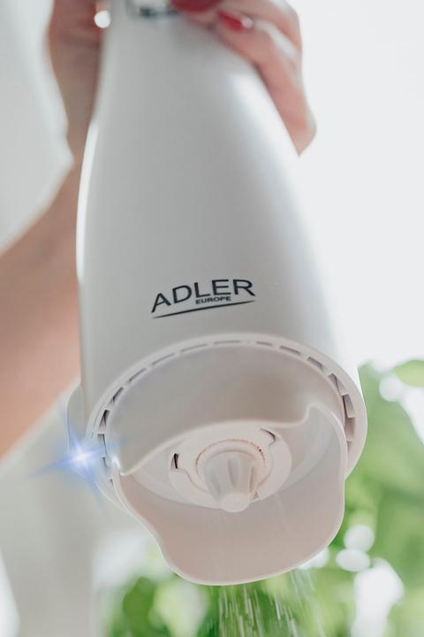 Immagine prodotto Adler Macina sale e pepe elettrico AD 4449w 7 W, Materiale involucro plastica ABS, Litio, Bianco opaco (Varie spezie)