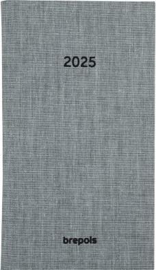 Brepols Agenda Notavision Dubl. 2025 26.3.1483 1W/2S grün ML 9x16cm (9 x 16 cm, Niederländisch)