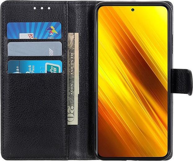 Image du produit MU Classic Série de couvertures de livres en cuir litchi (Xiaomi Poco X3 NFC)