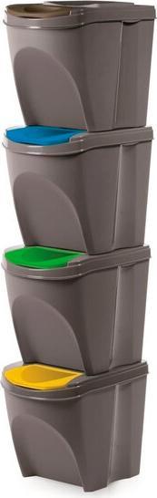 Immagine prodotto Prosperplast Contenitore per la raccolta differenziata SET5 (25 l)