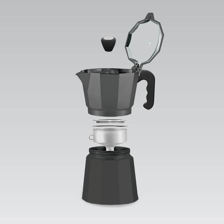Actual product image Maestro 3-Cup Coffee Maker MR-1666-3-BLACK black (3 T.)