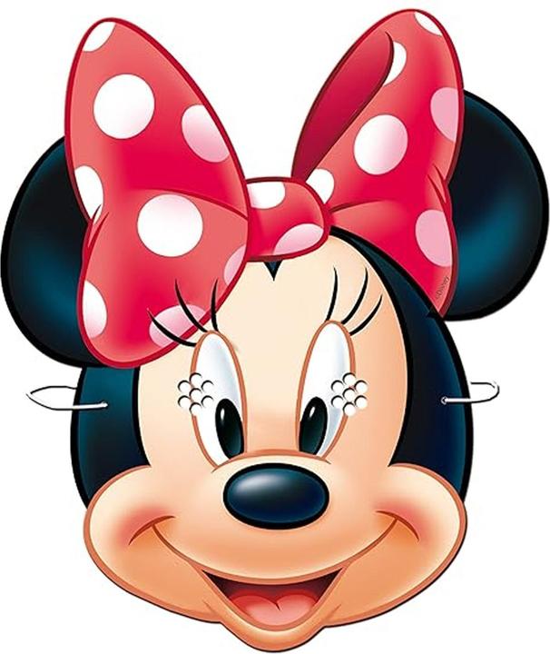 Immagine prodotto Disney Maschera da festa di Minnie Mouse (confezione da 6)