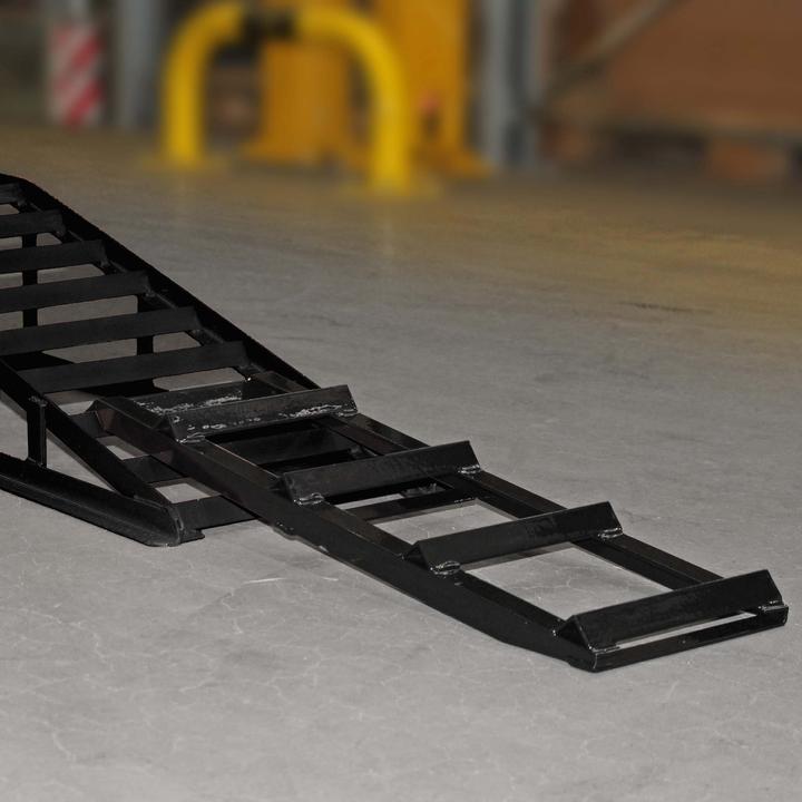 Produktbild Wiltec Set 2x Auffahrrampe 2t/Paar Auffahrschiene Verladerampe + Verlängerung