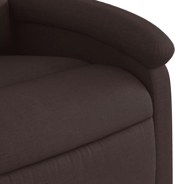 Immagine prodotto VidaXL Sedia da massaggio in tessuto marrone scuro,Colore: Marrone scuro,Materiale