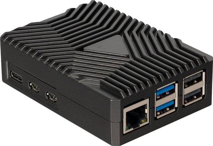 Actual product image Joy-it RB-AlucaseP5-09 SBC housing Suitable for (development kits): Raspberry Pi