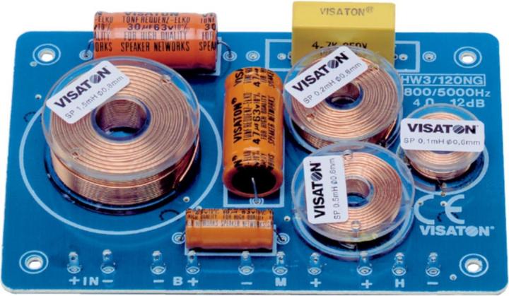 Actual product image Visaton Crossover HW 3/120 NG, 8 Ohm