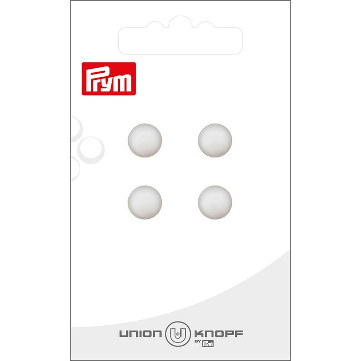 Immagine prodotto Prym Bottoni in poliestere 9 mm, 4 pezzi, bianco