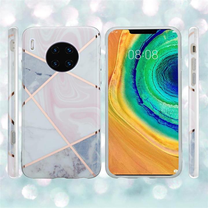 Immagine prodotto Cadorabo IMD TPU Colourful Marble Cover (Mate 30 Pro)