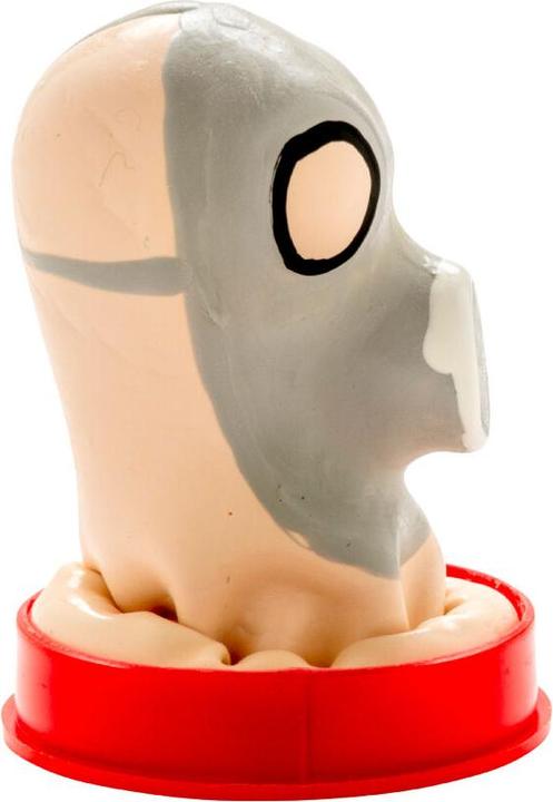 Produktbild Condomerie «Kopfmaske» Scherzkondom handbemalt, weiss - 1 Stück (1 Stk.)