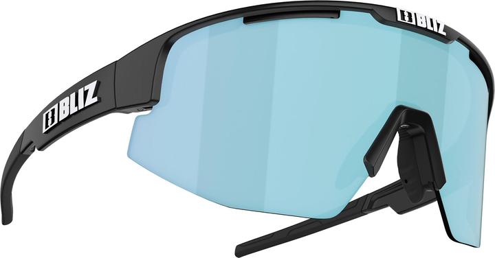 Bliz Matrix Small (Matte Black, Smoke Ice Blue)