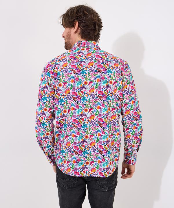 Actual product image Joe Browns Bright Floral Print Long Sleeve Shirt (L)