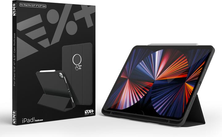 Image du produit Next One Rollcase iPad Pro 12.9“ (5.Gen/2021) black (iPad Pro 12.9 2021 (5ème génération))