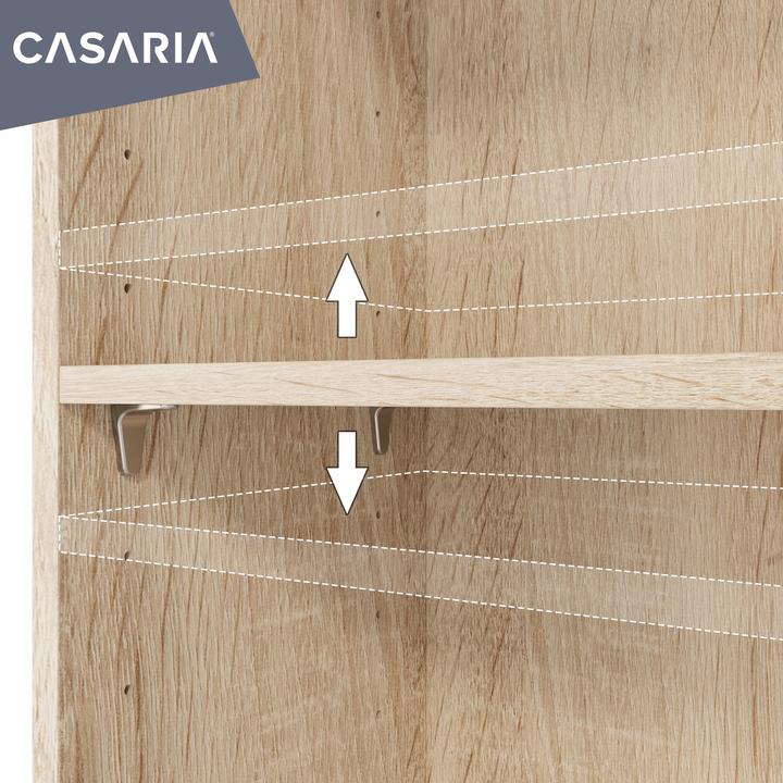Image du produit Casaria Bibliothèque (77 x 60 x 30 cm)