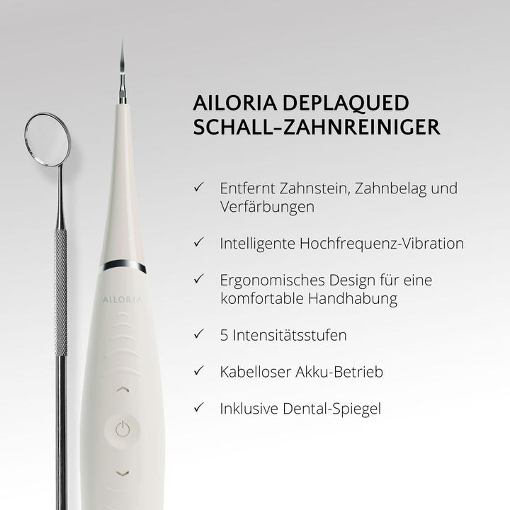 Nährwerte und Zutaten Ailoria Deplaqued (Schallzahnreiniger)